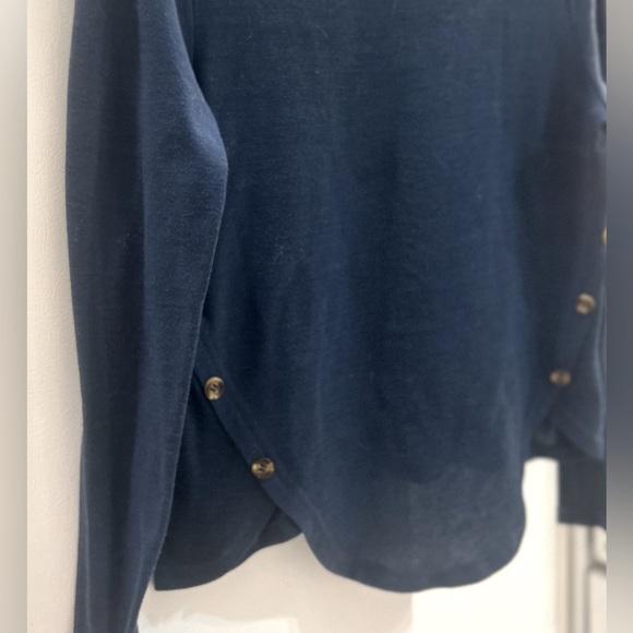 💫SHEIN Women’s Crew Neck Asymetrycal Long Sleeves Sweater - Picture 4 of 14